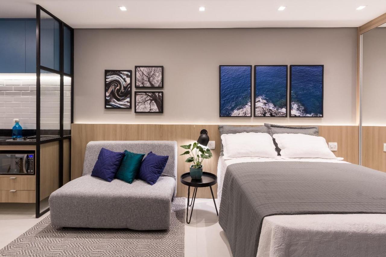 公寓 Itaim Star - Premium Location, Modern And New Space, Affordable 圣保罗